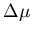 $\Delta \mu$
