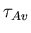 $\tau_{Av}$