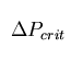 $\Delta P_{crit}$