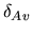 $\delta_{Av}$